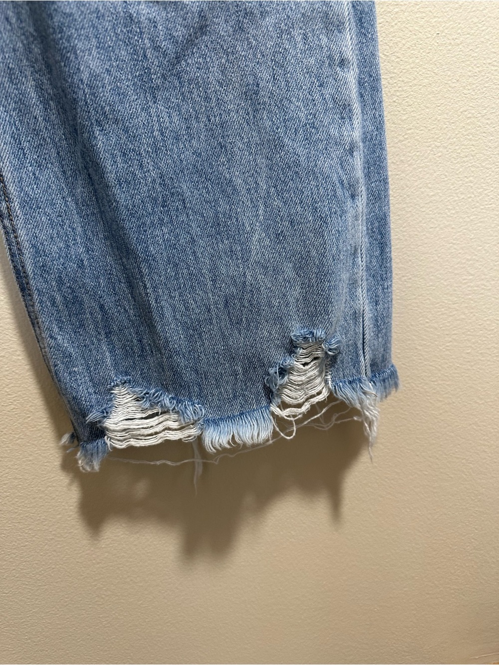 VERVET Women’s 90's Vintage Style Distressed High Rise Flare Jeans - Picture 6 of 13